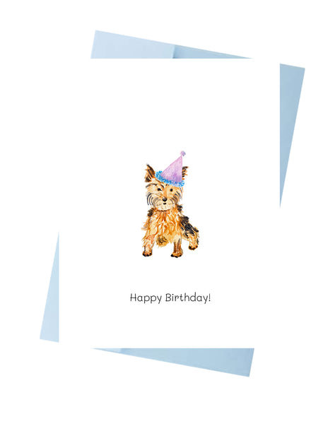 Birthday Yorkie