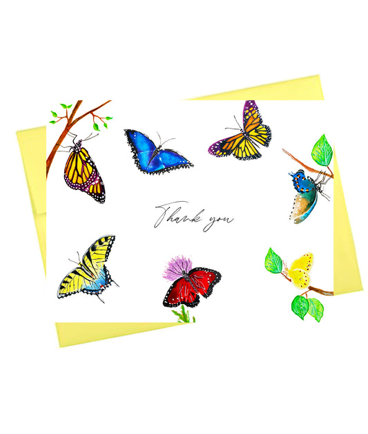 Butterfly Thank you