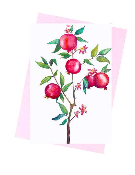 Pomegranate Card